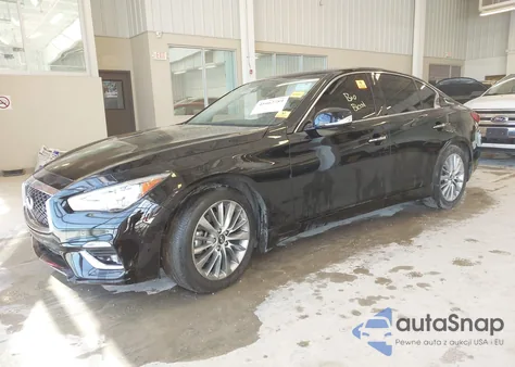2019 Infiniti Q50 3.0T Luxe from USA, damaged, VIN JN1EV7AR2KM557469
